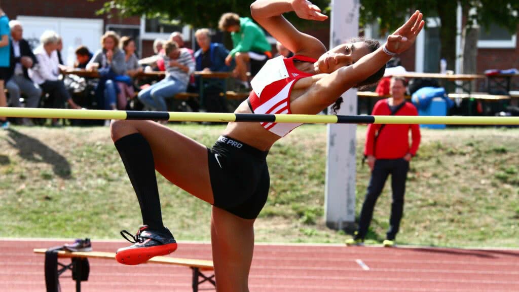 Leichtathletik Hochsprung