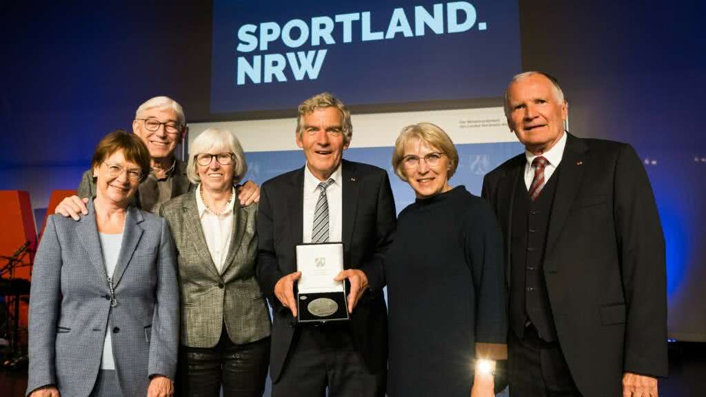 Sportplakette NRW Peter Middel