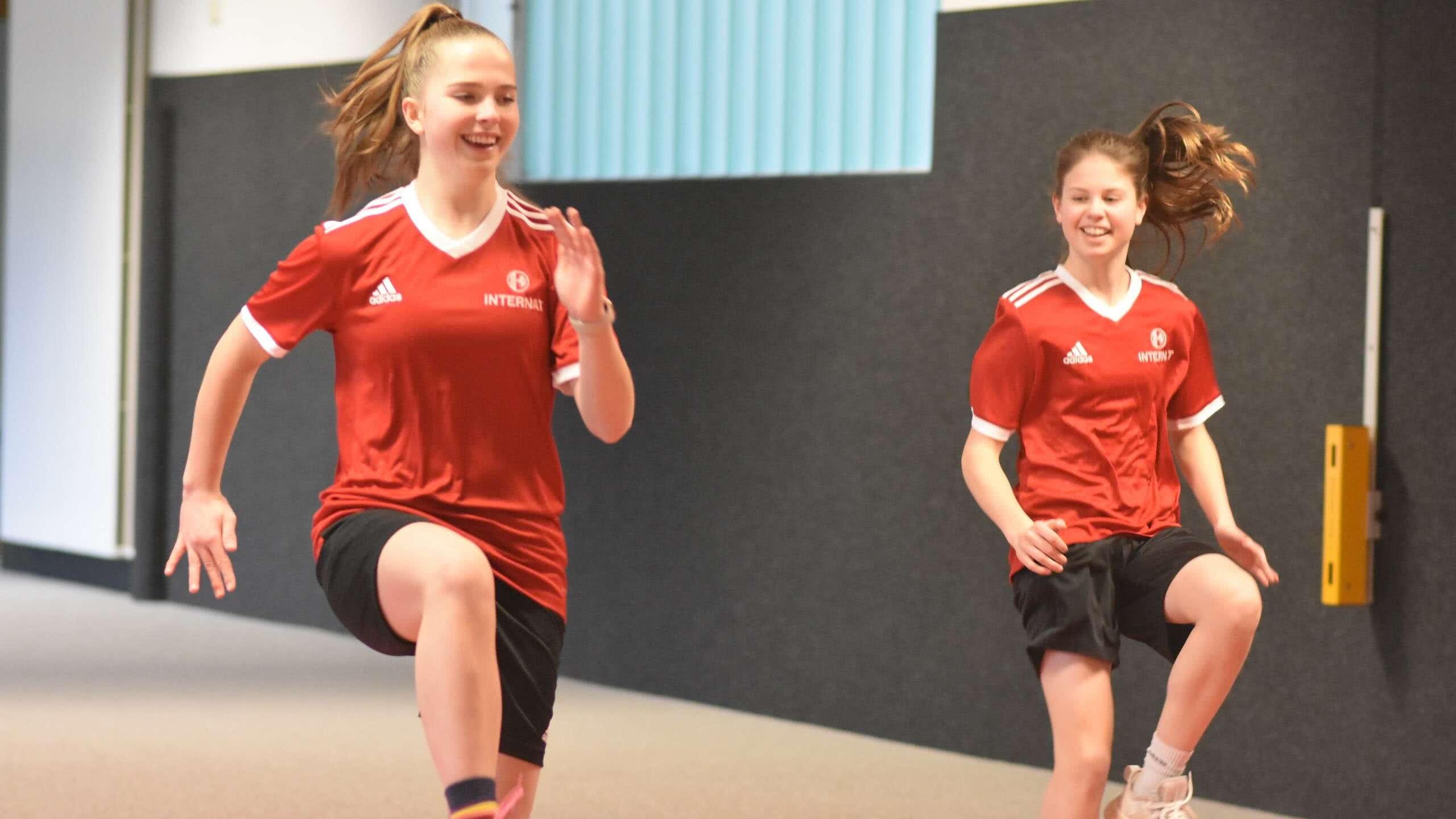 Winter-Neuzugänge im FLVW-Mädcheninternat - Fußball und Leichtathletik