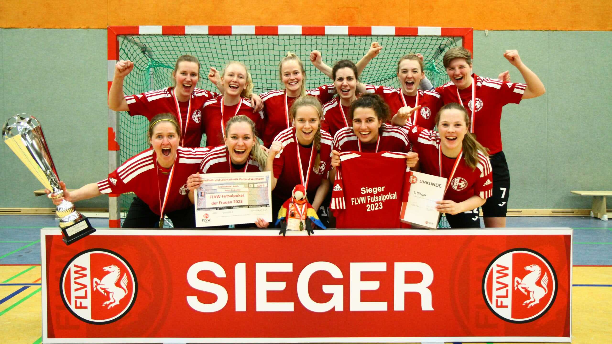 UFC Münster Verteidigt Titel Beim FLVW-Hallenpokal Der Frauen - Fußball ...