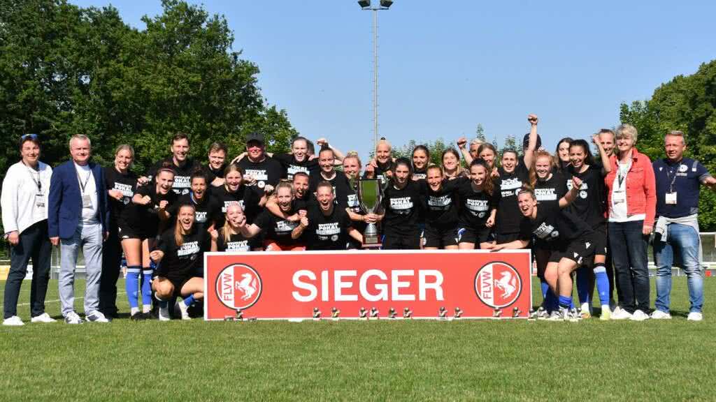 Frauen Westfalenpokal-Finale 2023 Siegerbild