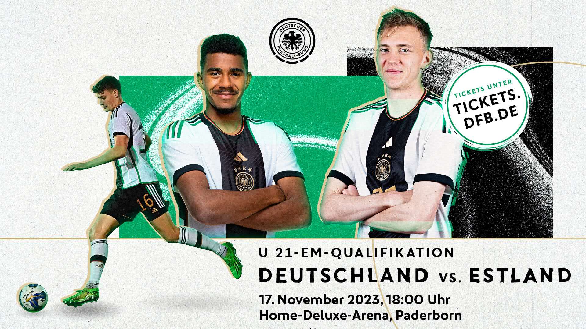 Tickets für U21-Länderspiel in Paderborn erhältlich