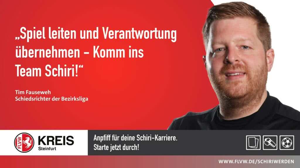 Schiri-Kampagne Steinfurt