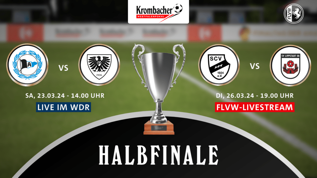 Promo Grafik 16x9 Krombacher Westfalenpokal Halbfinale 2024