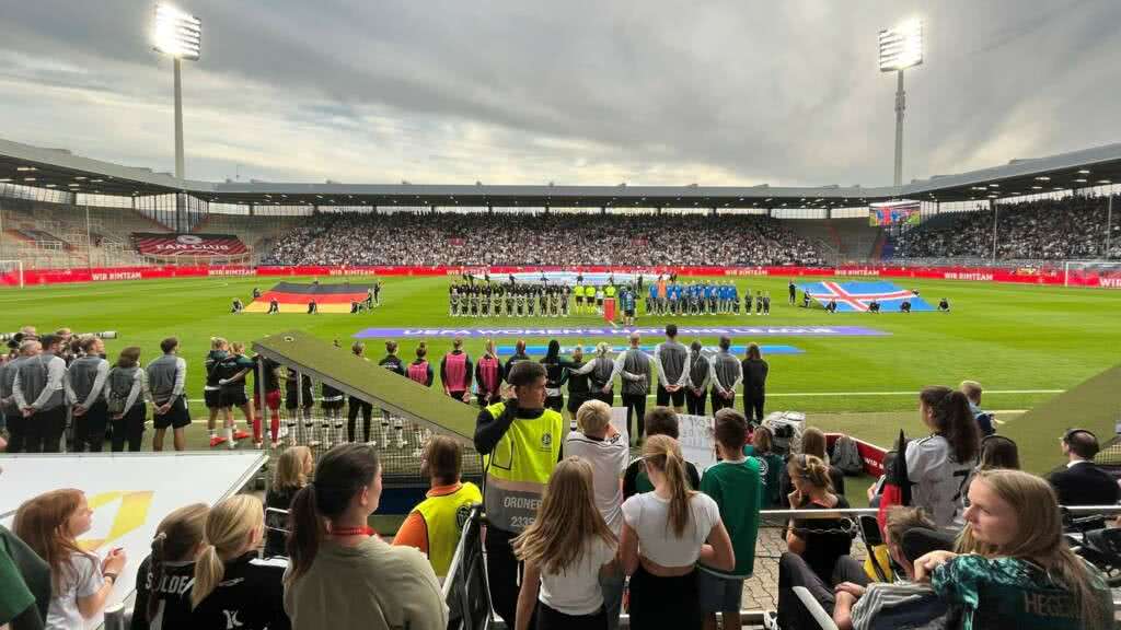 Ruhrstadion Länderspiel Frauen