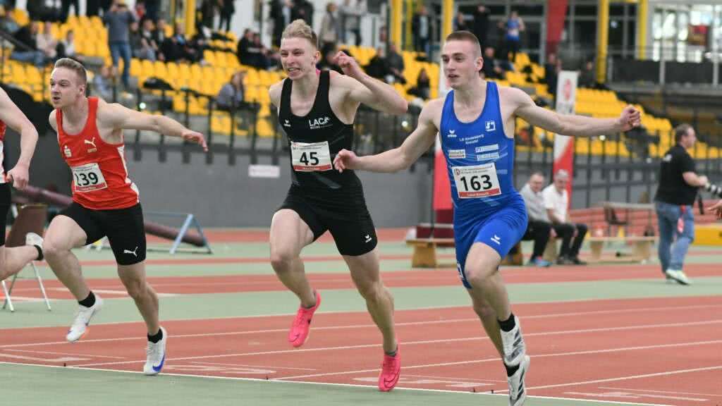 Lukas Kasusch Westfälische Hallenmeisterschaft Sprint