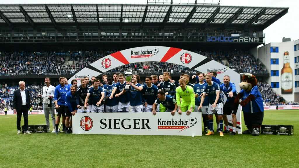 Krombacher Westfalenpokal Siegerbild 2025