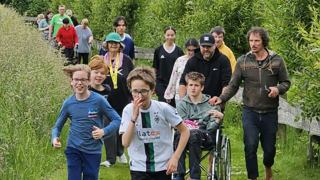 Inklusionslauf Münster Marathon