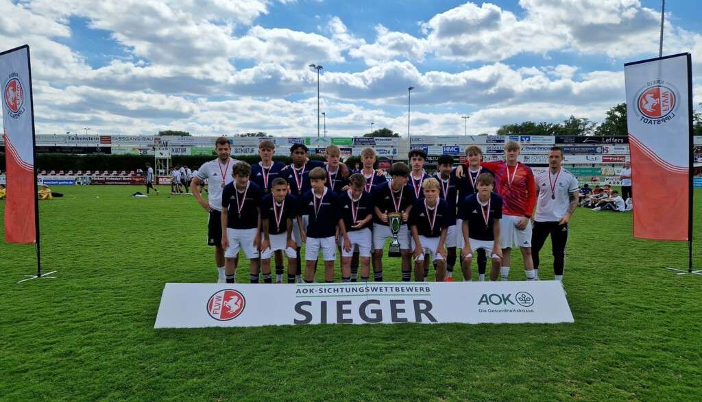 U14/U15 AOK-Sichtungsturnier 1. Platz Minden Lübbecke