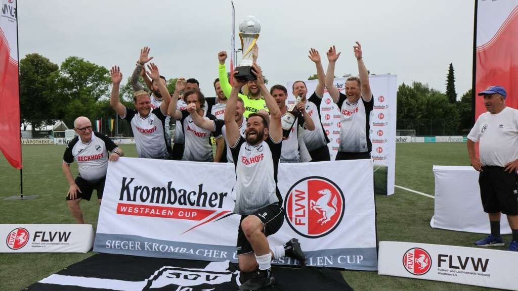SC Verl Sieger Krombacher Ü32 Westfalen Cup