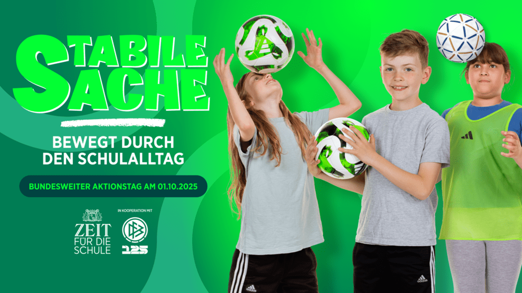 Stabile Sache Zeit für Schule