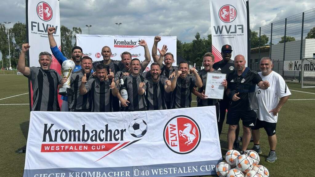 Sieger Krombacher Ü40 Westfalen Cup 2025