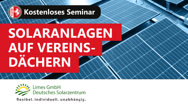 Kostenloses Seminar zum Thema Solar-Dachpacht
