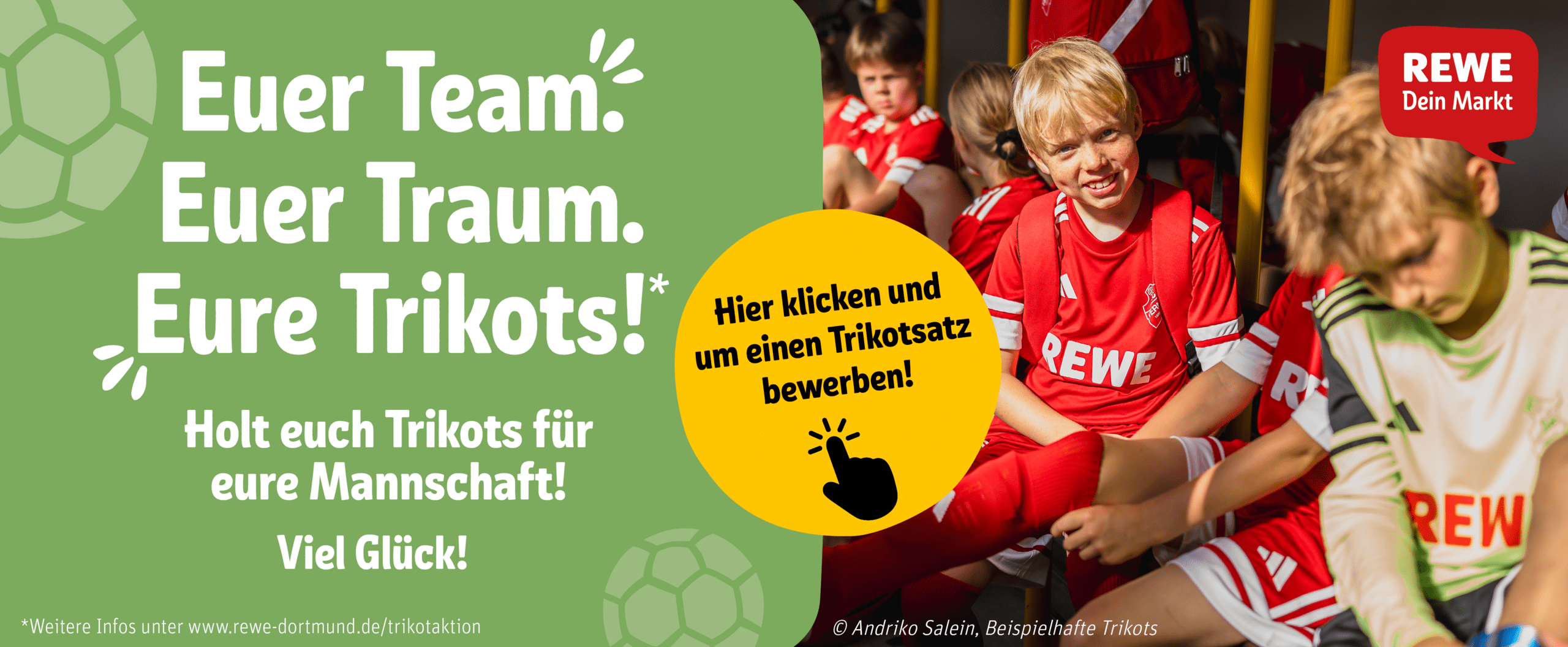Promobox REWE Trikotaktion