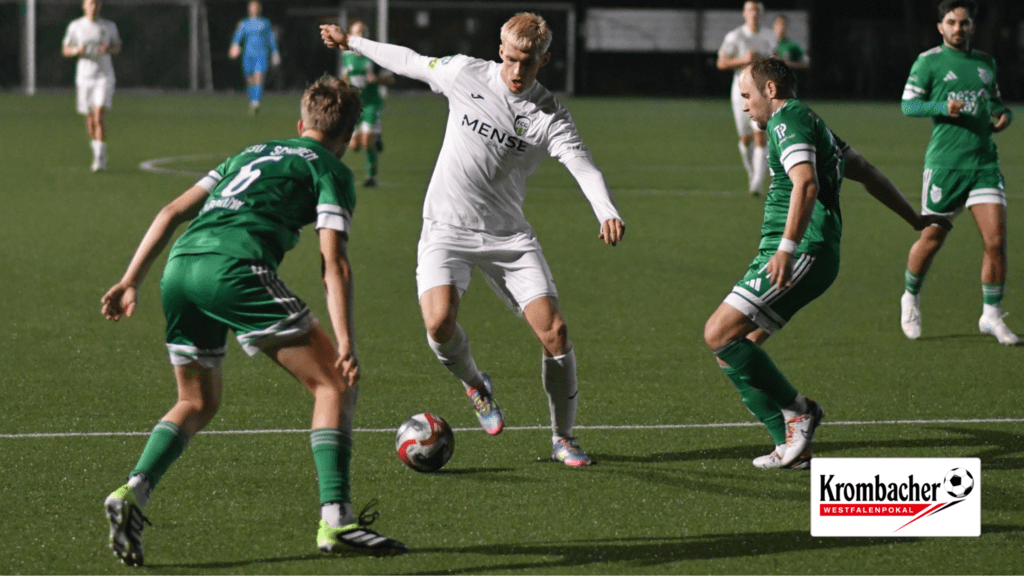 Krombacher Westfalenpokal Achtelfinale Schüren Gütersloh