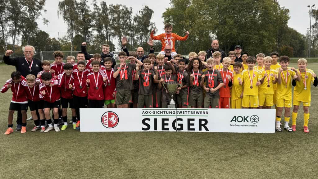 AOK Sichtungswettbewerb U13 Endrunde Siegerbild