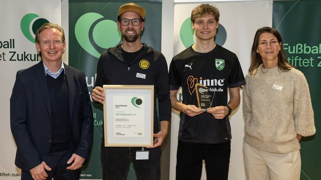 Fußball stiftet Zukunft Zukunftspreis VfR Wellensiek