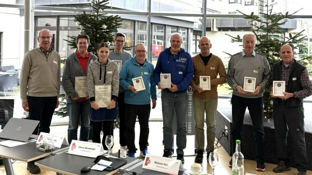 Ehrung Leichtathletik