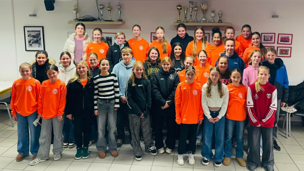 U13 / U15-Kreisauswahlspielerinnen Steinfurt