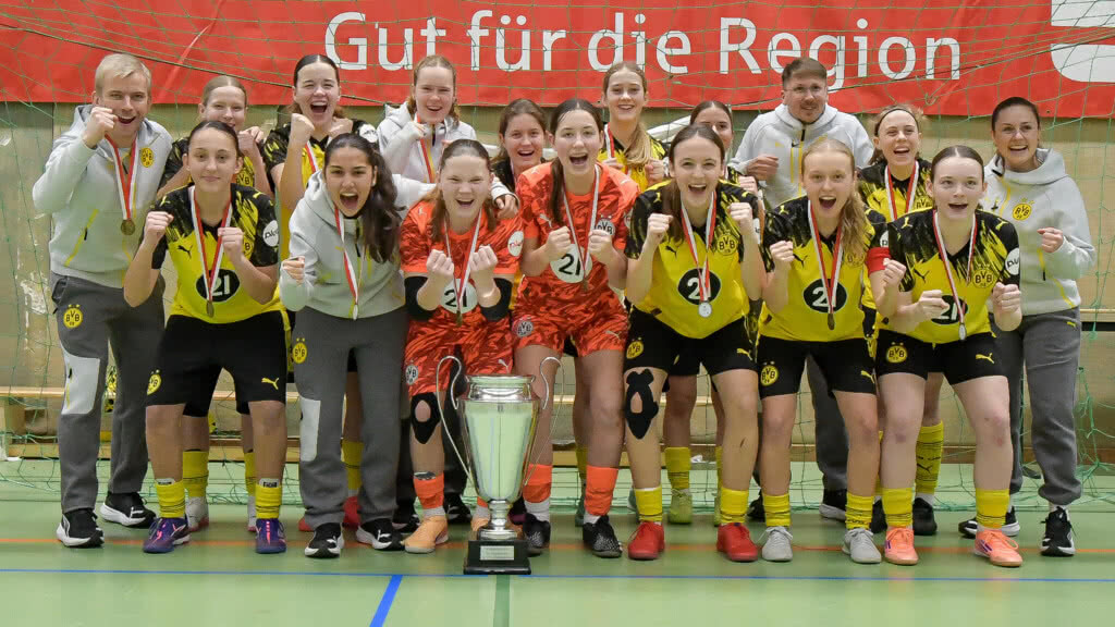 B-Juniorinnen Hallenmasters 2026 Sieger Borussia Dortmund