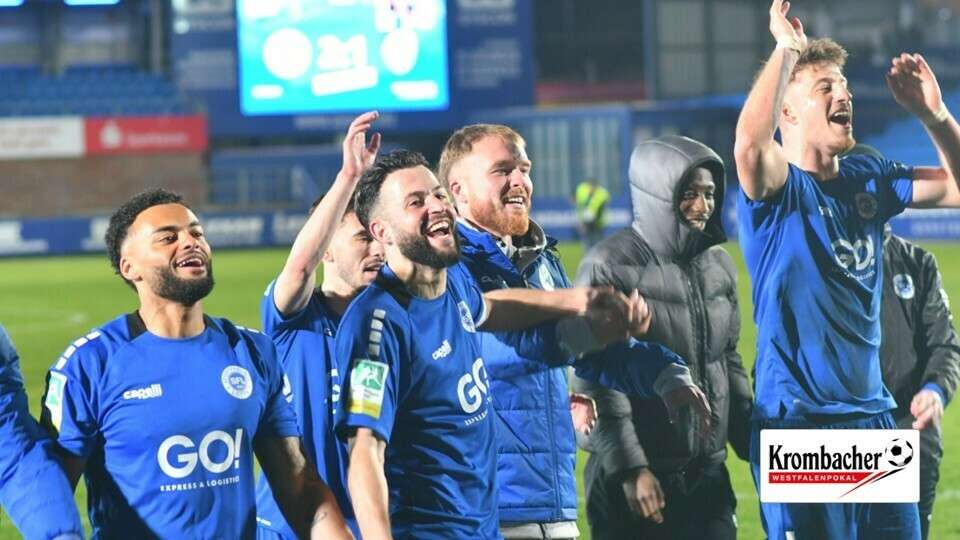 Sportfreunde Lotte ziehen ins Finale ein