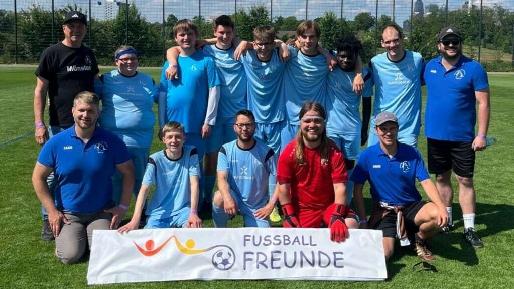 Blau Weiß Aasee beim FußballFreunde-Cup aus dem Campus