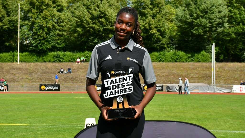 goldgas Talent des Jahres: Favour Adesokan