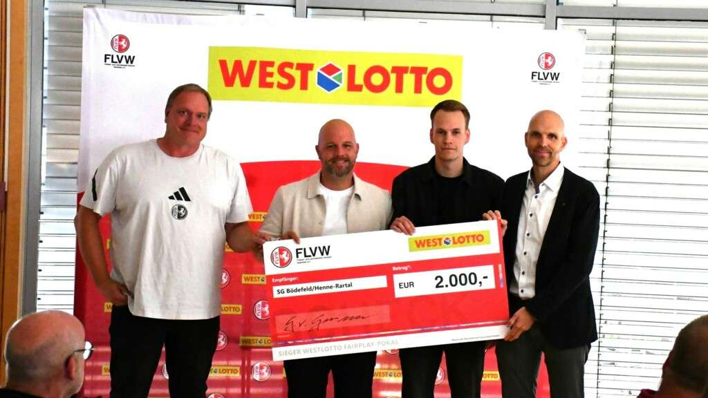 Sieger WestLotto Fairness-Preis: SG Bödefeld/Henne-Rartal
