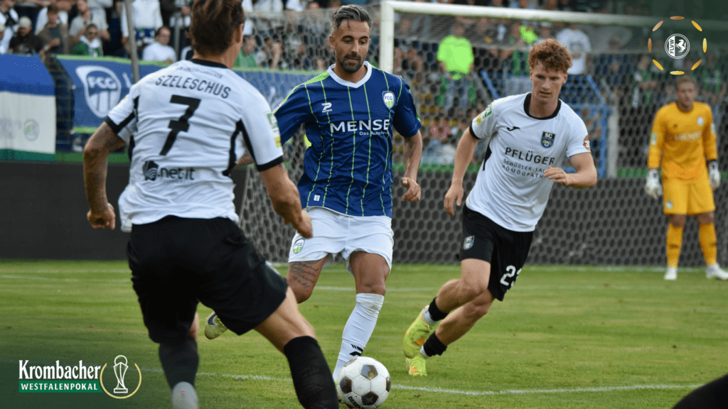 Krombacher Westfalenpokal FC Gütersloh SC Wiedenbrück