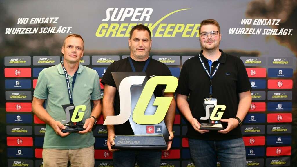 SUPER GREENKEEPER 2026 (3) Drei Gewinner