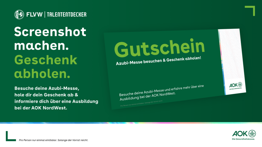 AOK Messe Geschenk