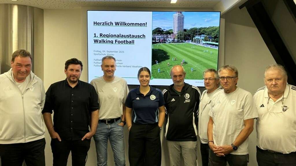 Regionalaustausch Walking Football